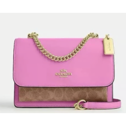 KLARE COACH CANVAS ROSADO