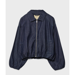 BOMBER DENIM JACKET...
