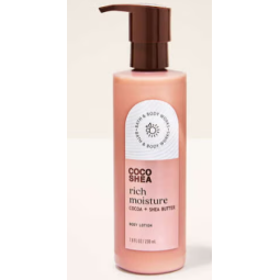 COCO SHEA MOISTURE BODY LOTION