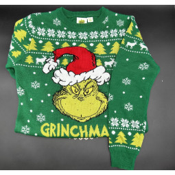 SUETER MANGA LARGA GRINCH...
