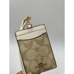 PORTACARNET COACH CANVAS