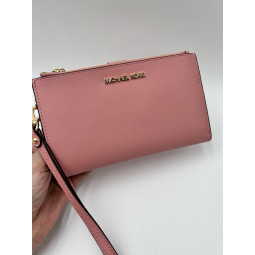 WALLET DOBLE ZIPPER LISO