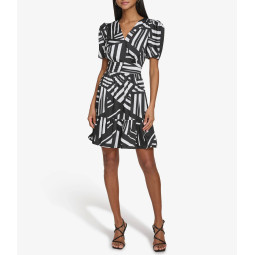 VESTIDO SLEEVE SURPLICE...