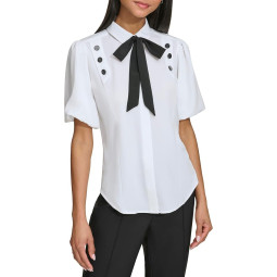 BLUSA CON LAZO KARL LAGERFELD