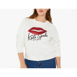 HOODIE LIPS KATE SPADE