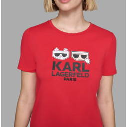 T-SHIRT EMOGI KARL LAGERFELD