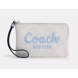 WRISTLET PRINT BLANCO CON AZUL