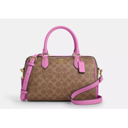 ROWAN COACH PRINT CON FUCSIA