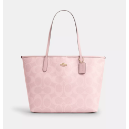 CITU TOTE BAG COACH PRINT ROSA