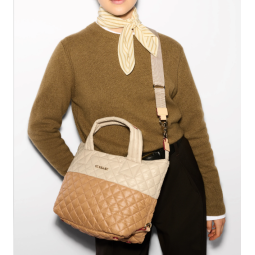 MZ WALLACE SMALL BUFF/CARAMEL
